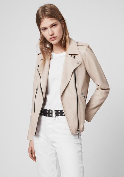 Elva Leather Biker Jacket