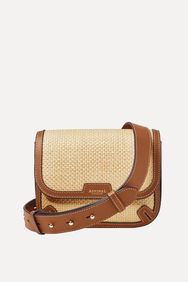 Ella Crossbody Raffia Bag