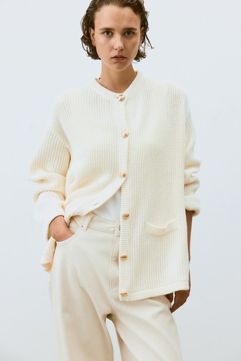 Rib-Knit Cardigan from H&M