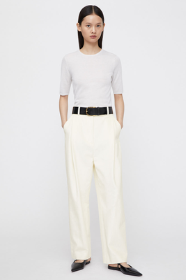Deep Pleat Cord Trousers from Totême