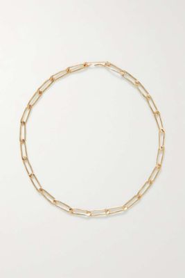 Adriana Recycled Gold-Plated Anklet from Laura Lombardi