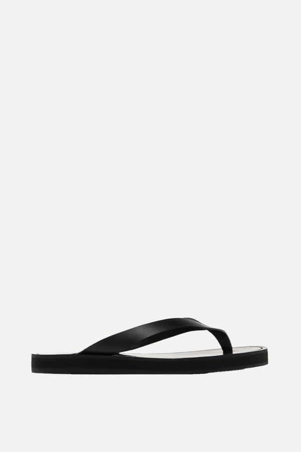 Flat Leather Sandals from Massimo Dutti