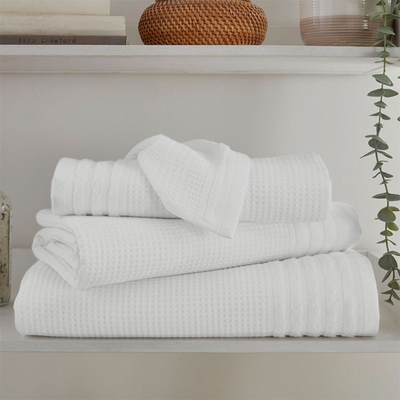 Capri White Bath Towel