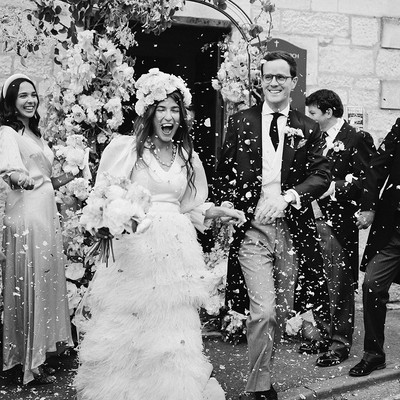 Me & My Wedding: A Riot Of Colour In The Cotswolds