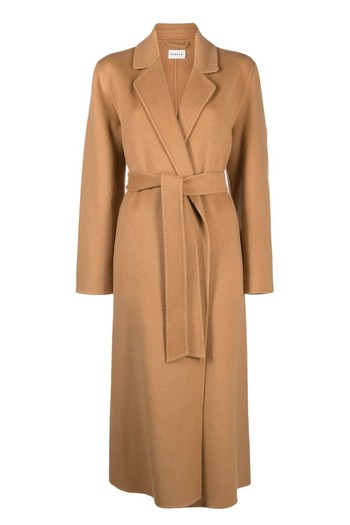 Tied Waist long Wool Coat from P.A.R.O.S.H.