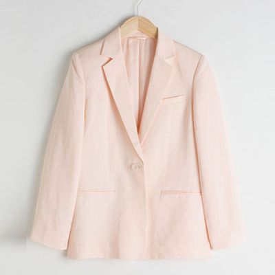 Linen Blend Blazer from & Other Stories