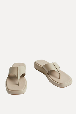 Flatform Toe Thong Sandals from M&S