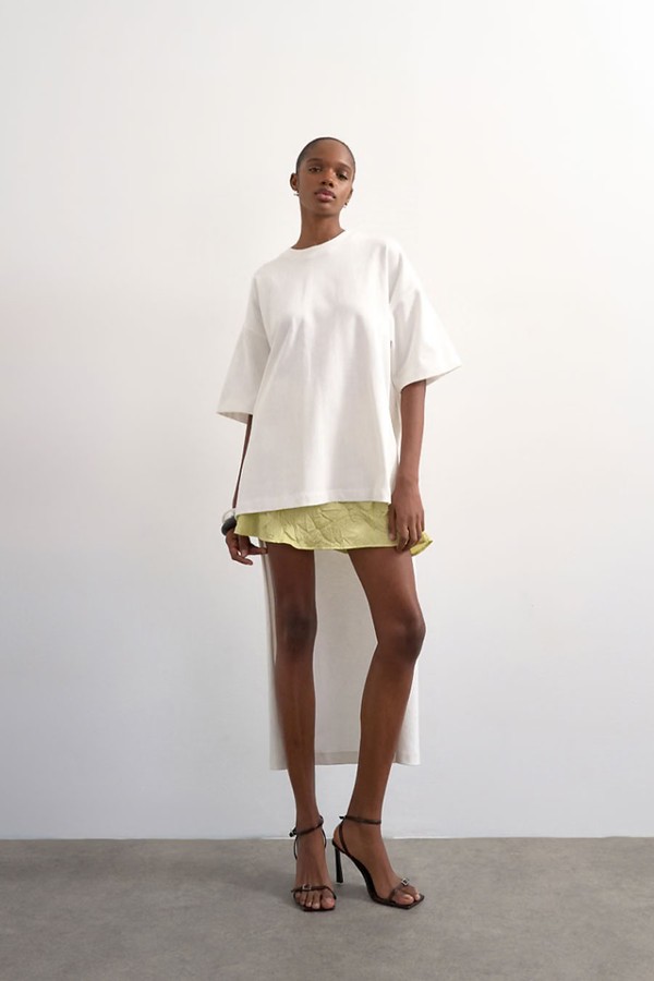 High Low Tunic Oversized T-Shirt from Topshop