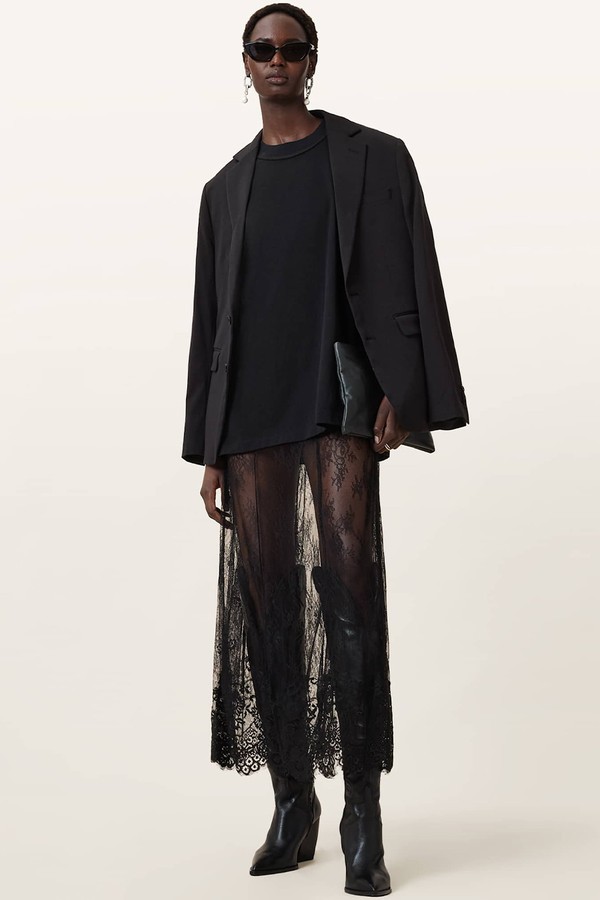 Arran Lace Ankle Length Skirt from AllSaints  