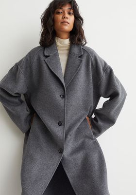 Oversized Wool-Blend Coat from H&M