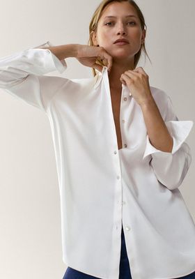 Satin Blouse from Massimo Dutti