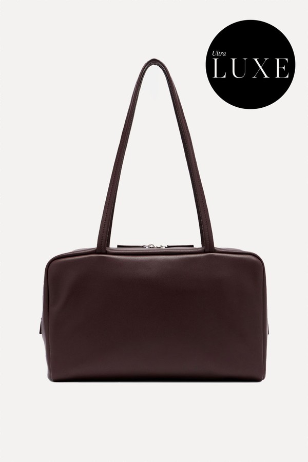 Astra Medium Leather Tote Bag from The Row