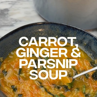 Looking for a recipe to warm you up this week? This cosy, healthy soup combines the sweetness of par