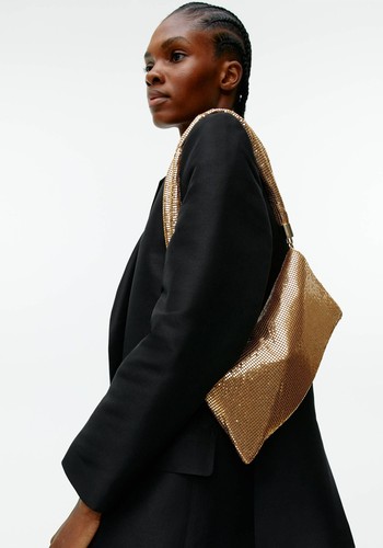 Metallic Shoulder Bag