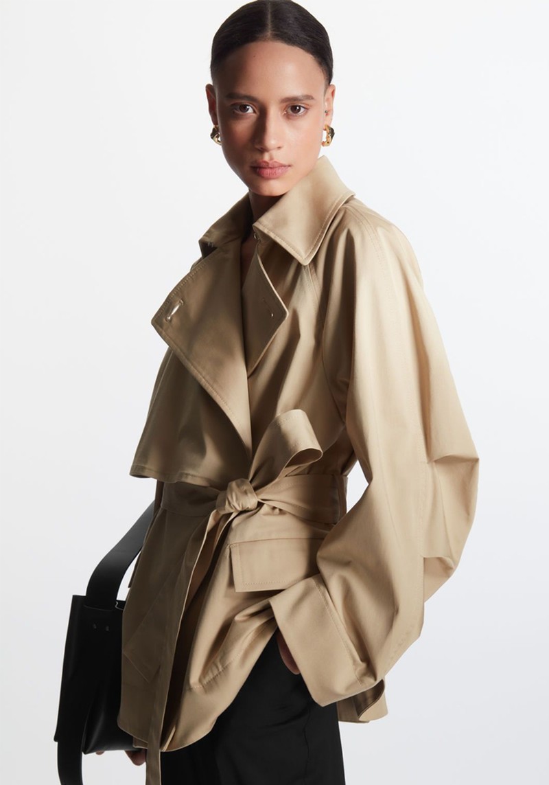 Short Trench Coat from COS