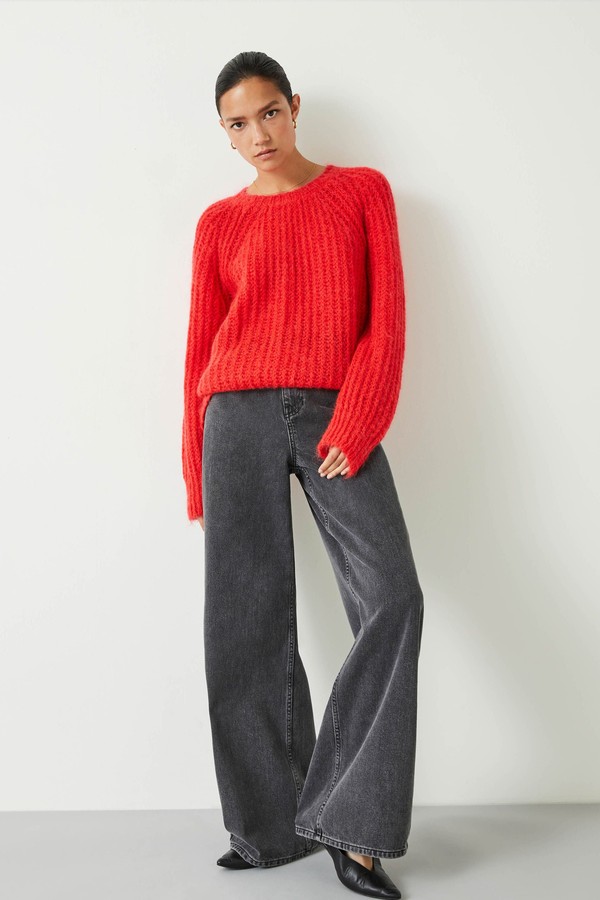 Tabby Fluffy Crew Jumper