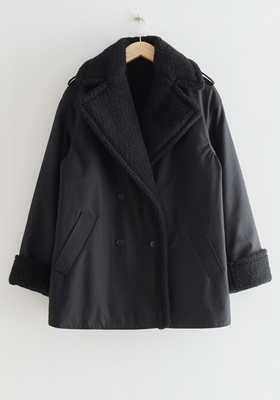 Short Pile Peacoat