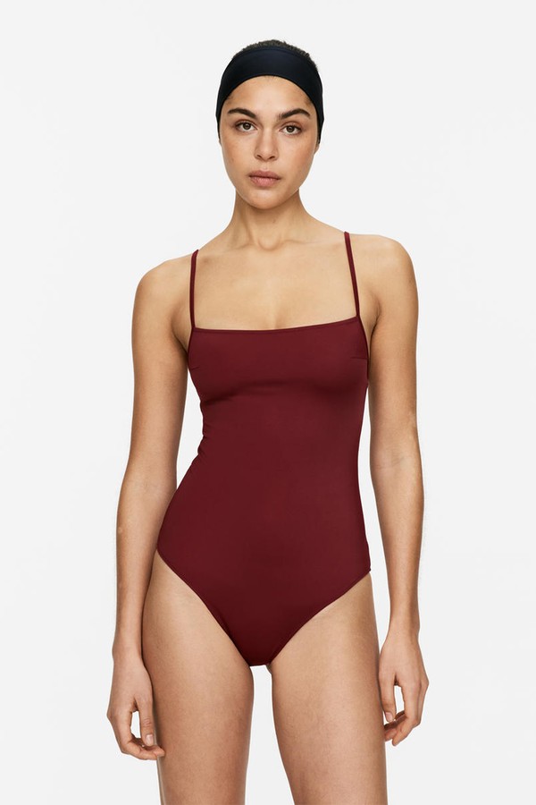 Square-Neck Swimsuit from ARKET