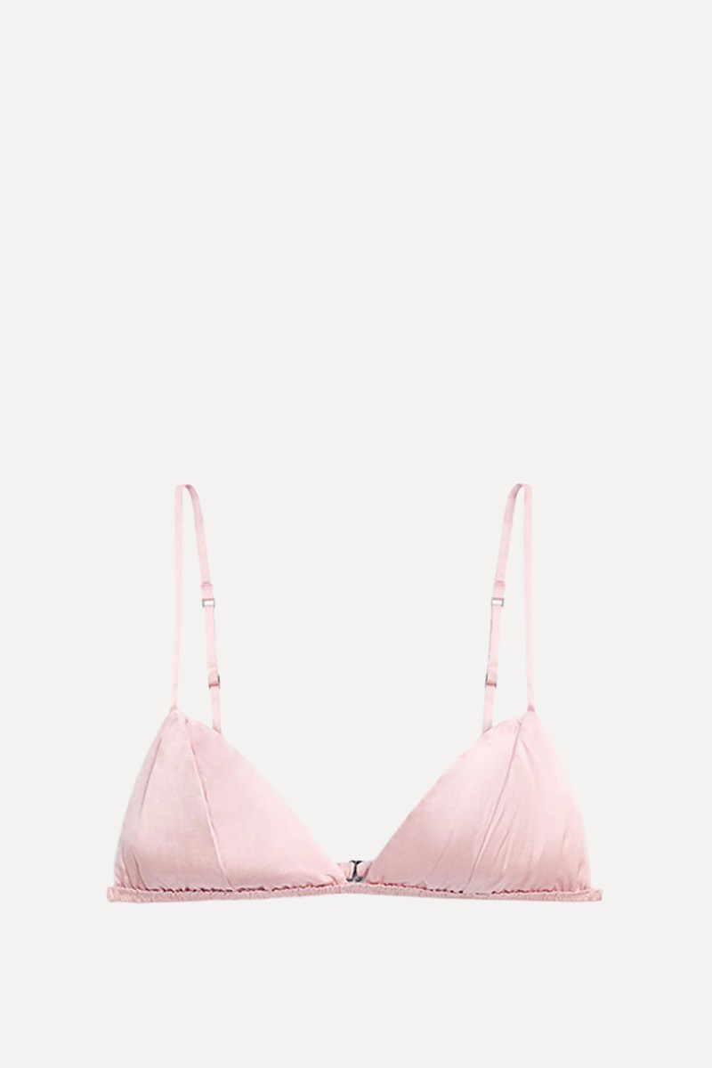 Silk Triangle Top from Massimo Dutti