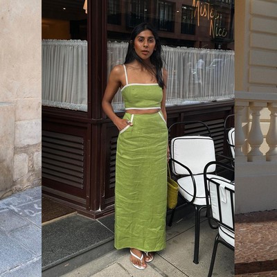 A Look We Love: Linen Skirts