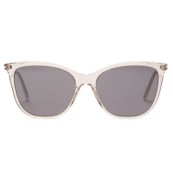 Cat-Eye Clear-Acetate Sunglasses from Saint Laurent