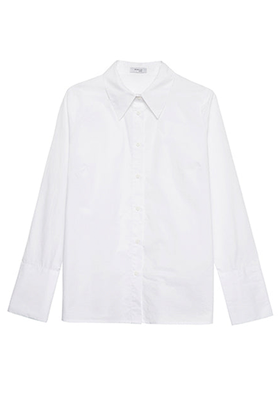 Oprah Cotton Poplin Shirt from Manville Road