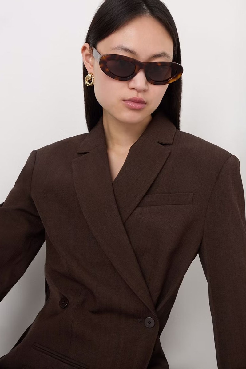 Roma Logo Sunglasses from Anine Bing