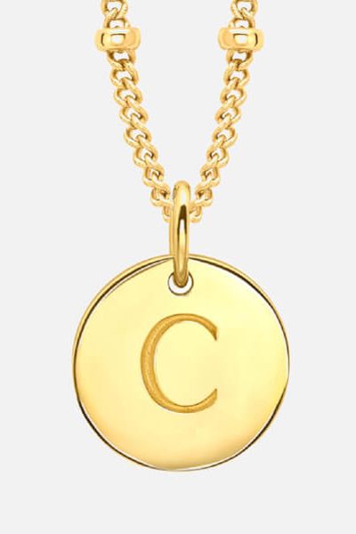 Women’s Initial Charm Necklace Gold from Missoma
