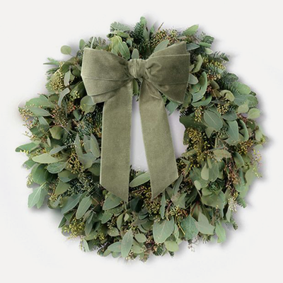 The Evergreen Goddess Wreath from Flowerbx