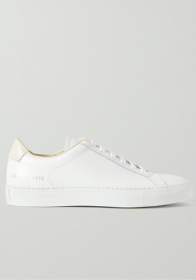Retro Two-Tone Leather Sneakers from Common Projects