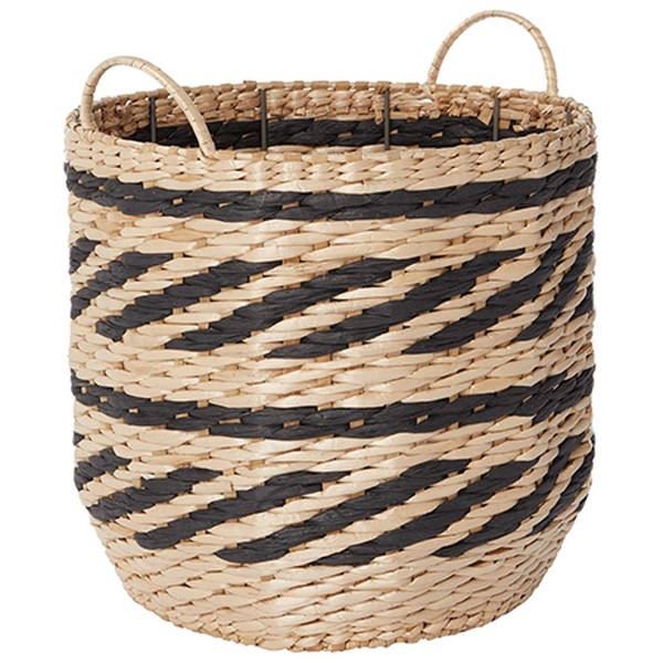 Zig-Zag Rush Basket from Linea