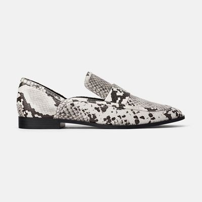 Animal Print Loafers from Zara