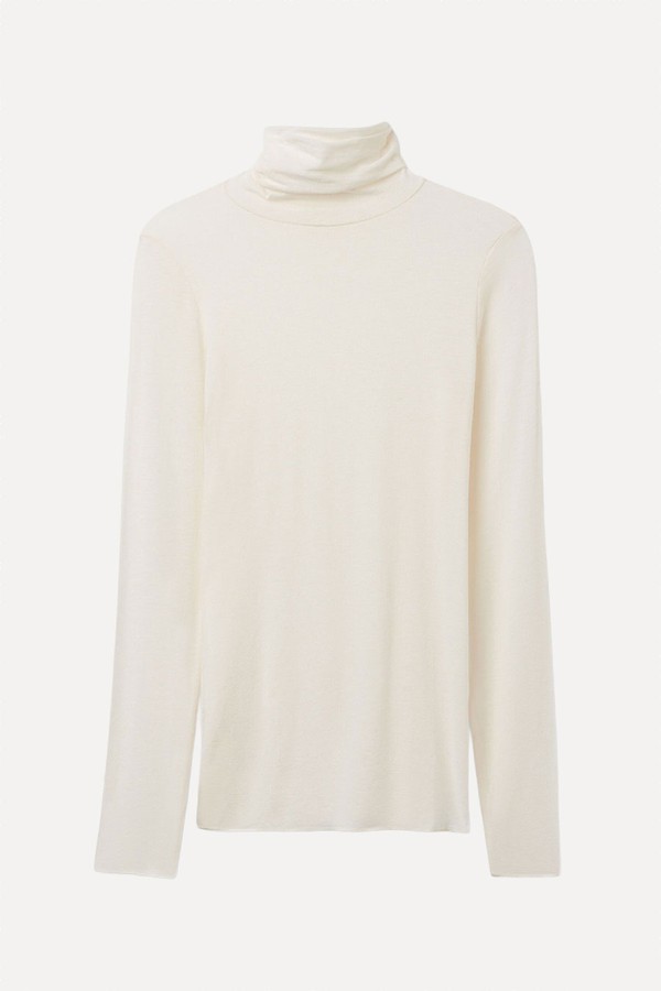Modal Cashmere Ultralight High-Neck Top from Intimissimi
