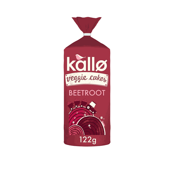 Beetroot Veggie Cakes from Kallo