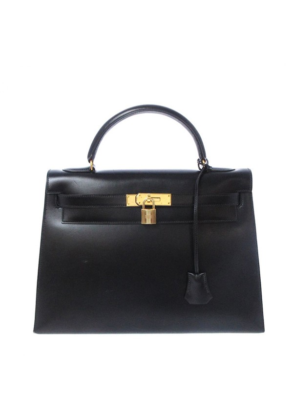 Kelly 32 Leather Handbag from Hermès