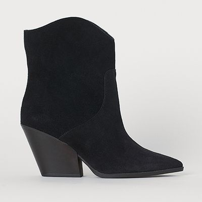 Suede Boots from H&M