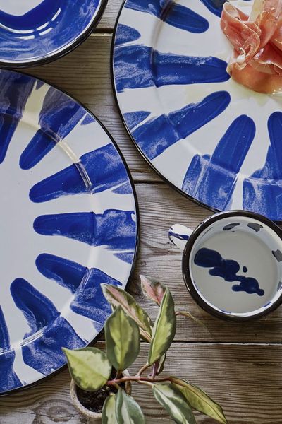 Libbi Enamel Serving Platter from Rowen & Wren