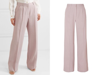 Twill Wide-Leg Pants from Ochi