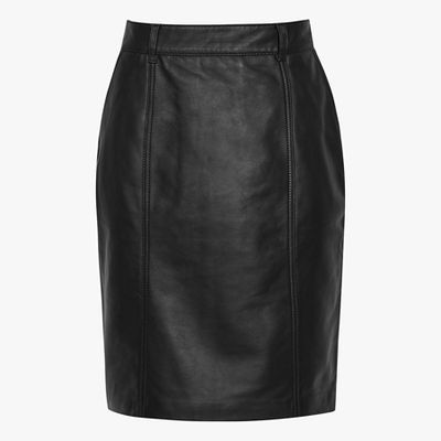 Kara Leather Pencil Skirt from Reiss