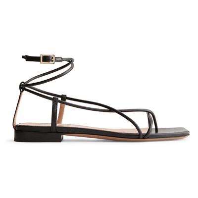 Flat Leather Strap Sandal from Arket