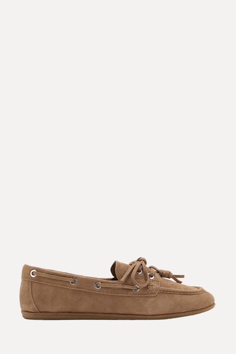 Deck Shoes With Laces from Mango