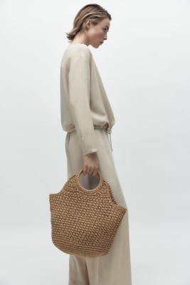 Plaited Tote Bag