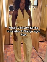 Nana’s favourite spring finds at Mango right now – which piece is your favourite? Spring Fashion  Mango Haul Come Shop With Us