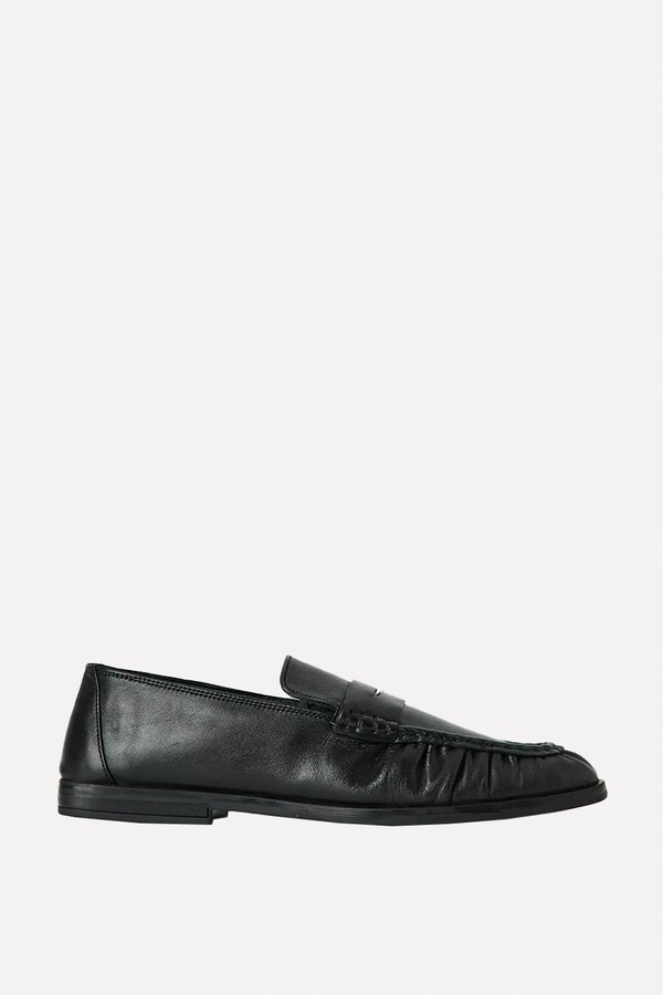 Leather Loafers from Tu