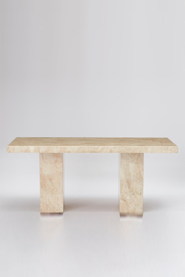Vintage Resin Gloss Dining Table  from Anna Unwin