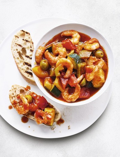 Mediterranean Prawn Stew