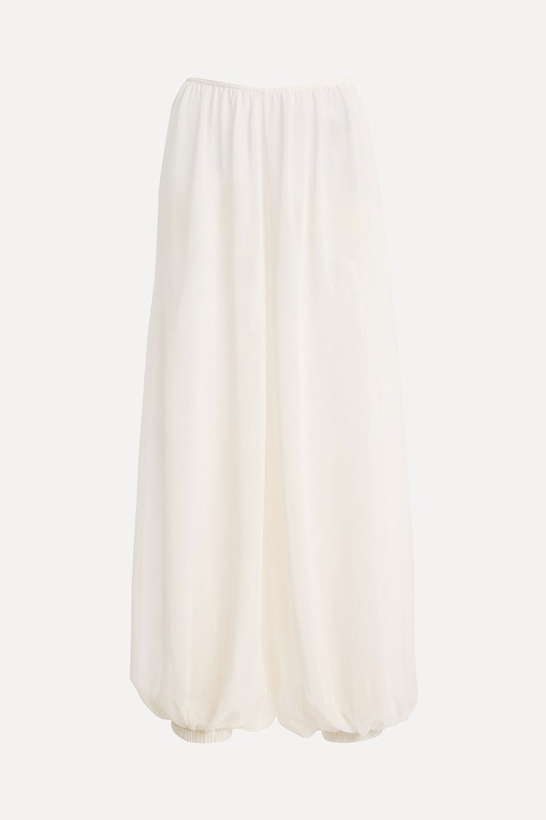 Mio Sheer Crêpe Balloon Pants from The Frankie Shop