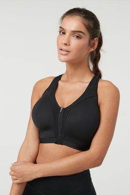 High Impact Zip Front Sports Bra from Next
