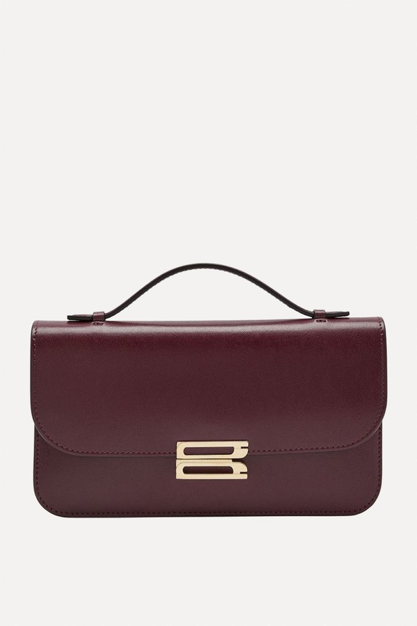 Dorian Pochette Grained Leather Bag from Victoria Beckham