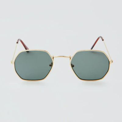 Geometric Print Framed Sunglasses from Pull & Bear